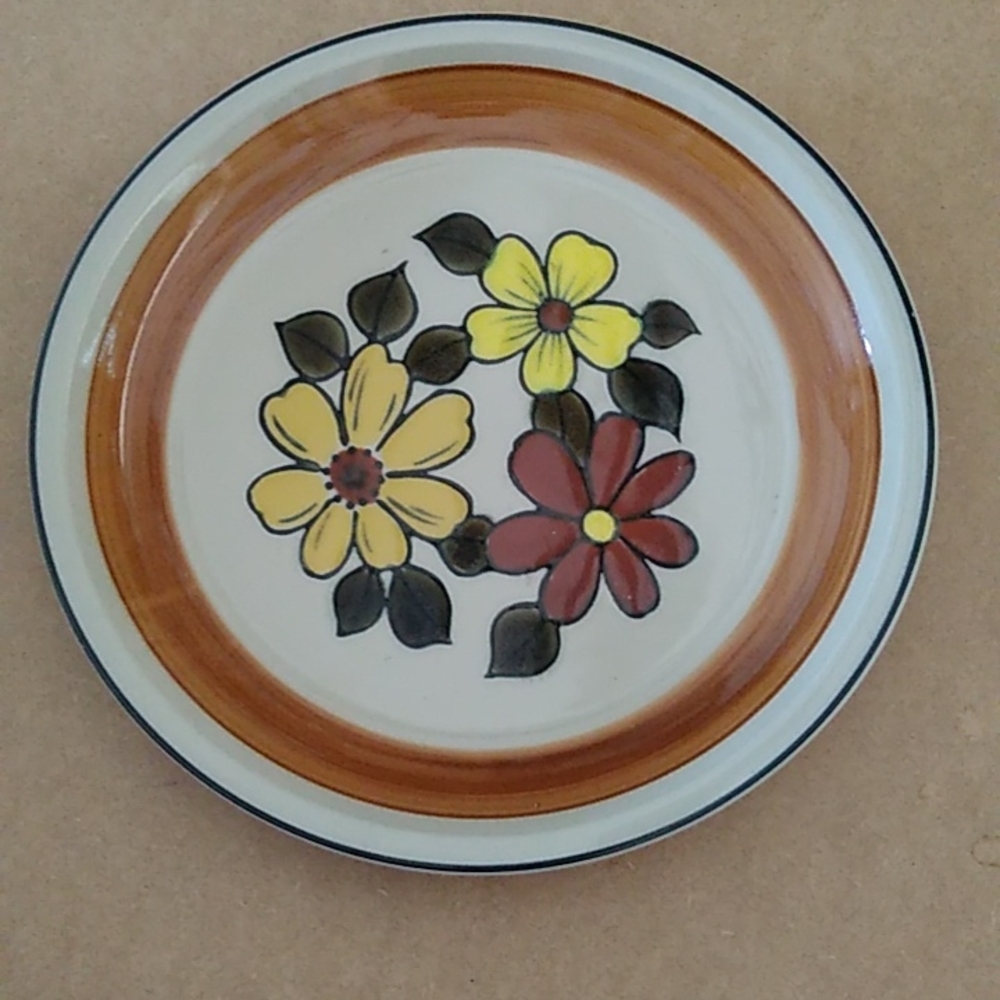 Vintage Stoneware Japan "Daisy Vale" by JCPenney 12" Serving Platter